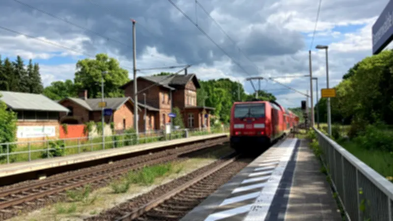 160-Einwohner-Dorf Dannenwalde feiert 30 Jahre Bahnhof-Wiedereröffnung