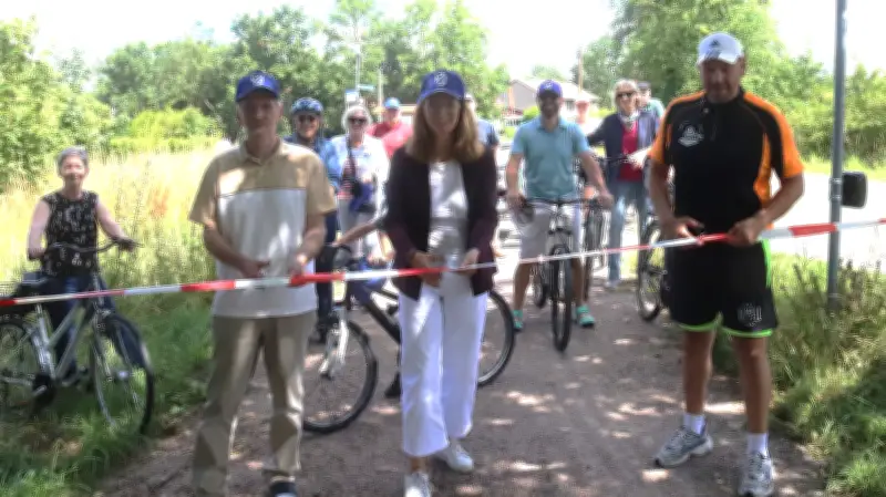 CPO-Radweg: Lückenschluss zwischen Krackow und Battinsthal erfolgt