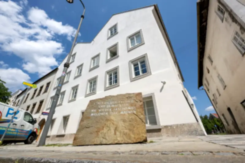 Hitlers Geburtshaus in Braunau ist jetzt eine Polizeistation