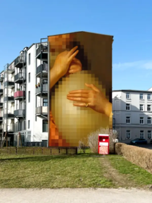 Schweriner Künstler sammelt 48.000 Euro per Crowdfunding für Wandbild