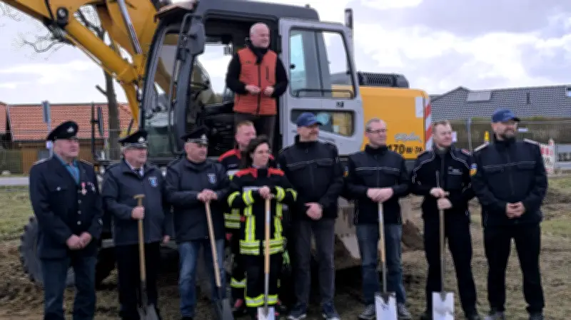 Vielist feiert Richtfest für neues Feuerwehrhaus