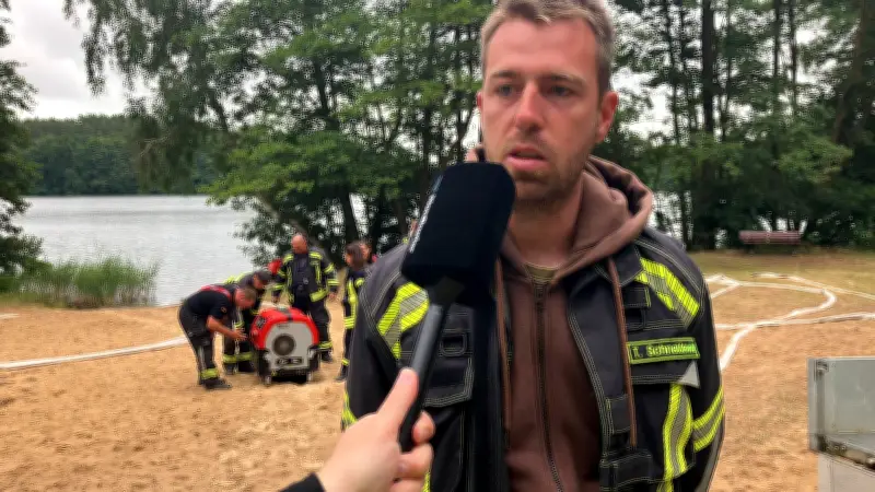 Zehn Tage Waldbrand: Feuerwehrmann berichtet von Adrenalin und wenig Schlaf