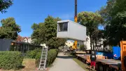 Carolinum-Sanierung kurz vor Ziel: Container verschwinden