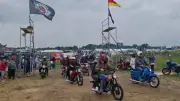 DDR-Moped-Treffen in Hammer: Zweitaktduft und Ostalgie begeistern