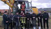 Vielist feiert Richtfest für neues Feuerwehrhaus