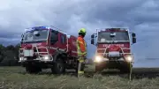 Waldbrand im Müritz-Nationalpark: Spezialeinheit aus Niedersachsen hilft beim Löschen