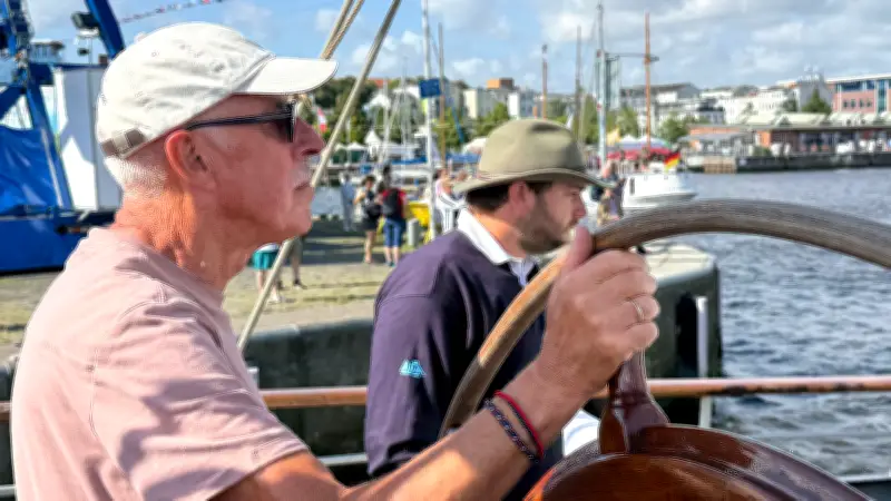 35. Hanse Sail in Rostock gestartet: Die schönsten Bilder vom ersten Tag