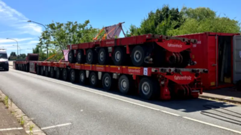 400-Tonnen-Test: Herrenseebrücke in Waren wird belastet