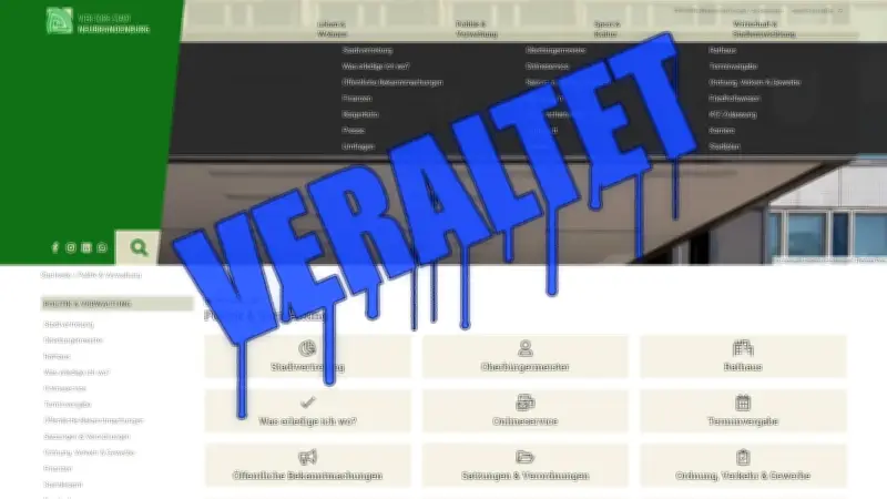 500.000 Euro: Neubrandenburg baut Internetauftritt bis 2029 neu