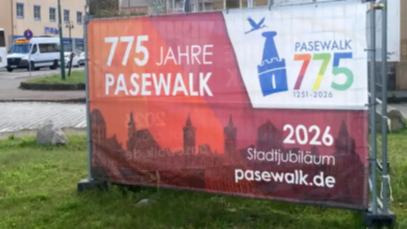 775 Jahre Pasewalk: Festwochenende mit Lasershow und Stars steht