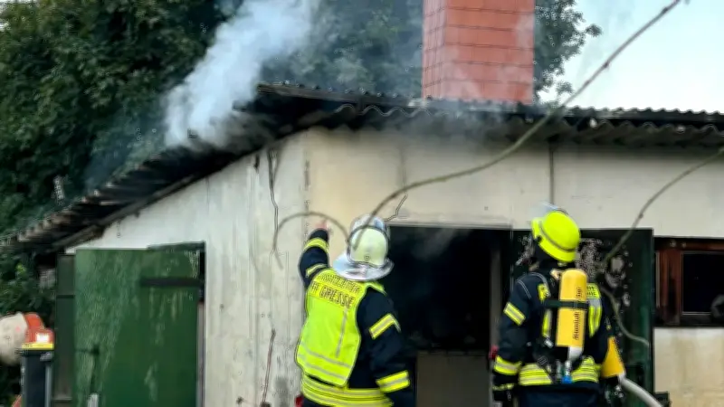 Brand in Heizhaus in Heidekrug schnell unter Kontrolle