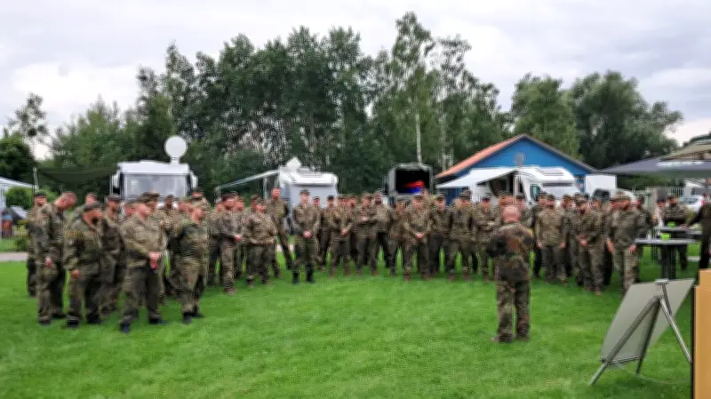 Bundeswehr-Sommerfest: Patenkompanie feiert am Haff