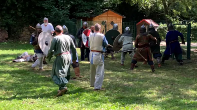 Burgmannenlager am Amtsberg: Mittelalterfest zum 800. Stadtjubiläum