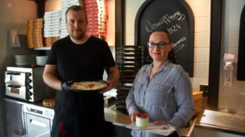 „Da Capo“ in Schwerin-Lankow: Neues Bistro mit Eis und Pizza eröffnet