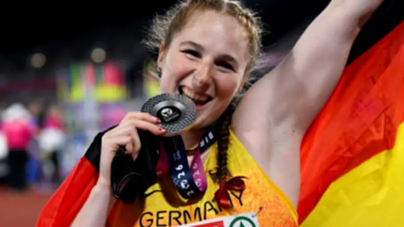 EM-Silber für Rostocker Speerwerferin Julia Ulbricht nach schweren Jahren