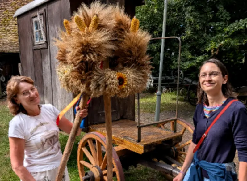 Erntekronen-Wettbewerb in Klockenhagen: Zehn Kronen im Rennen