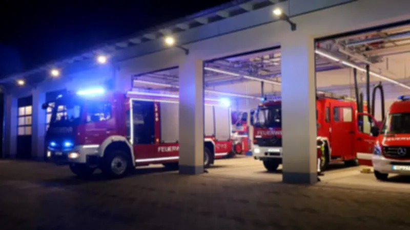 Feueralarm in Loitz: Großaufgebot rückt wegen Feuerschale aus
