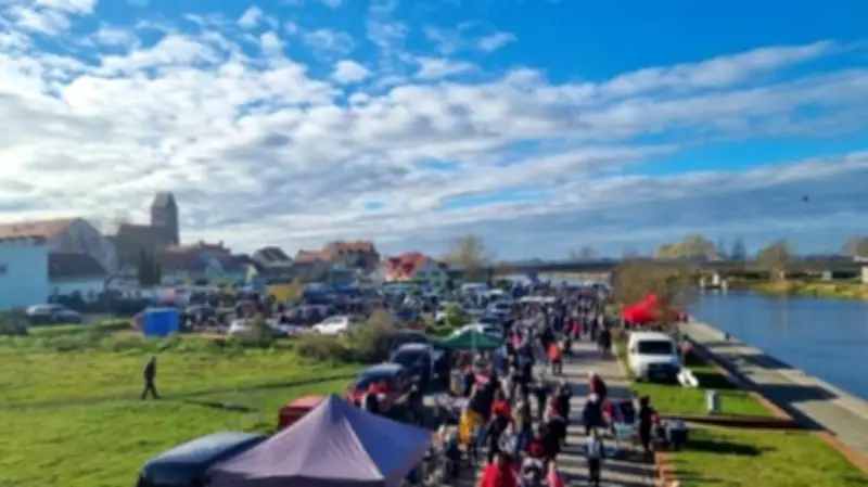 Flohmarkt Anklam zieht vom Peeneufer zum Flugplatz um