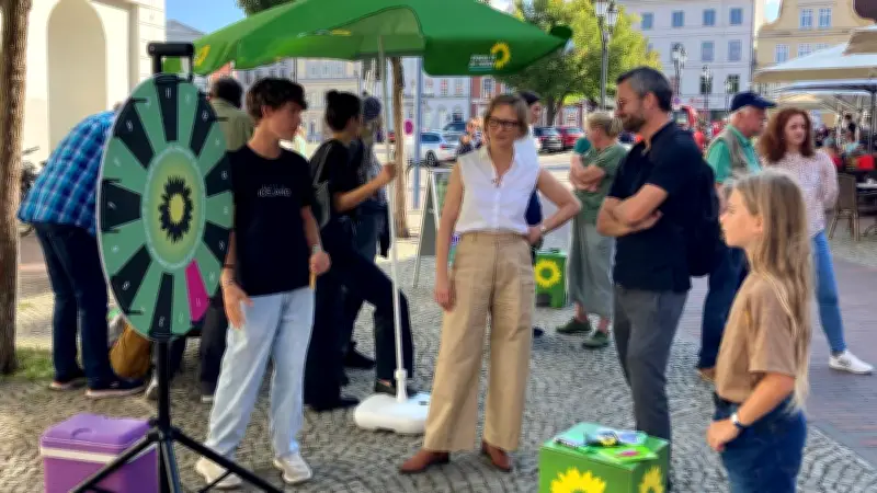 Grünen-Chefin Brantner kämpft in MV um jede Stimme
