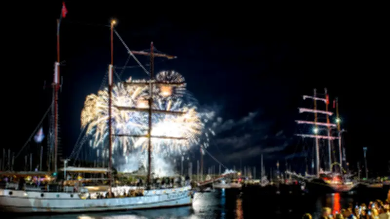 Hanse Sail: Feuerwerk am Stadthafen findet statt