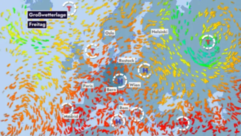 Hitze im Nordosten: Kaltfront beendet Sommerwetter bald