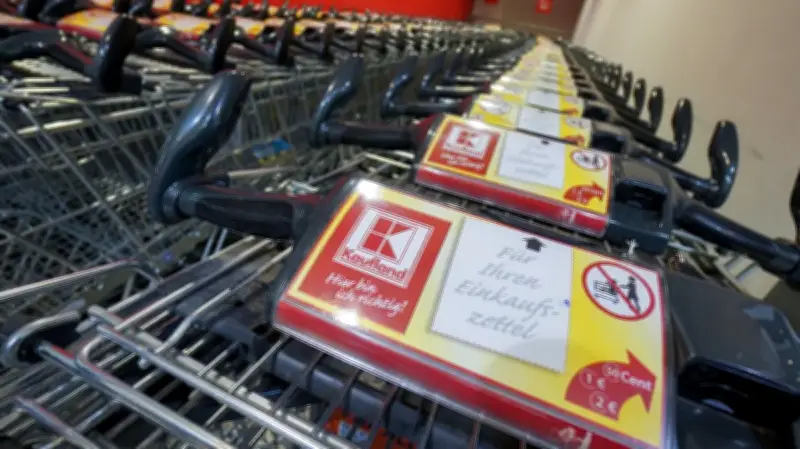 Leere Kühlregale im Kaufland Demmin: Wurst und Fisch fehlen