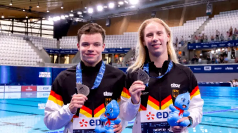 Ole Rösler träumt nach EM-Silber im Turm-Mixed von Einzelgold
