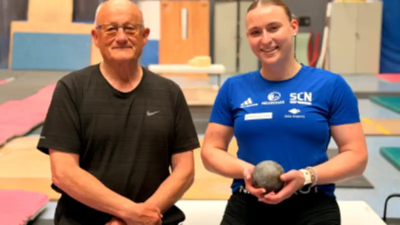 SCN-Kugelstoßerin Emily Scherf: WM-Hoffnung mit neuem Trainer