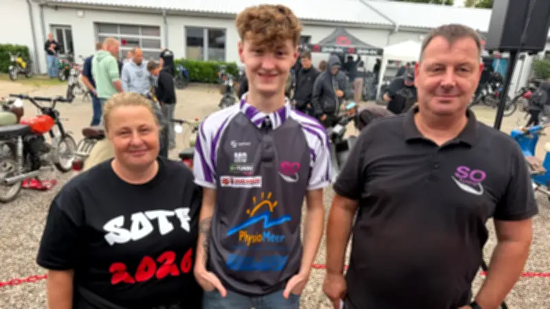 Simson-Treffen in Grevesmühlen: Justin (19) bringt Hunderte zusammen