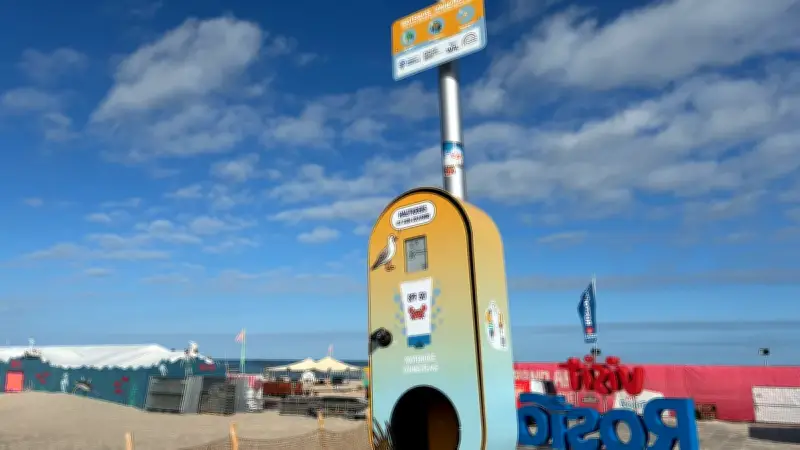 Sonnencreme gratis: Warnemünde startet Pilotprojekt am Strand