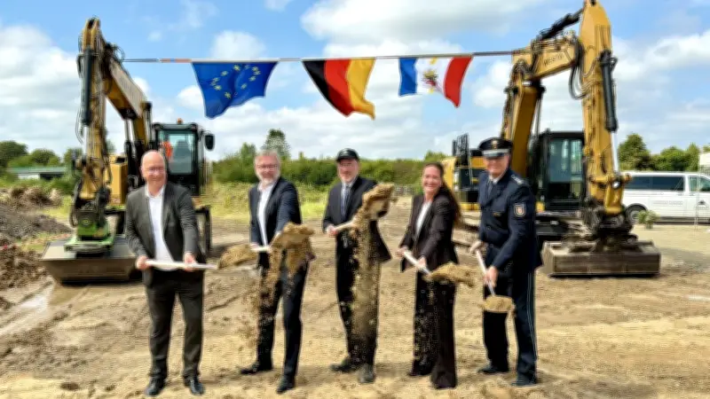 Spatenstich für neues Polizeirevier in Gadebusch: 11 Millionen Euro Investition
