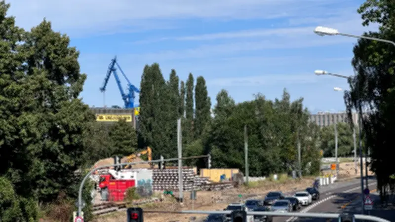 Straßenbahn-Chaos in Rostock: Bauarbeiten bis September verlängert