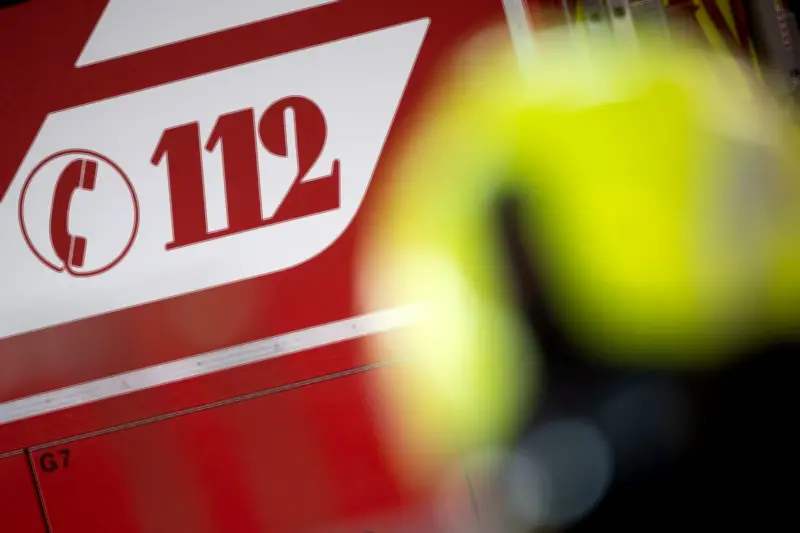 Testflug-Absturz auf Usedom löst Flächenbrand aus