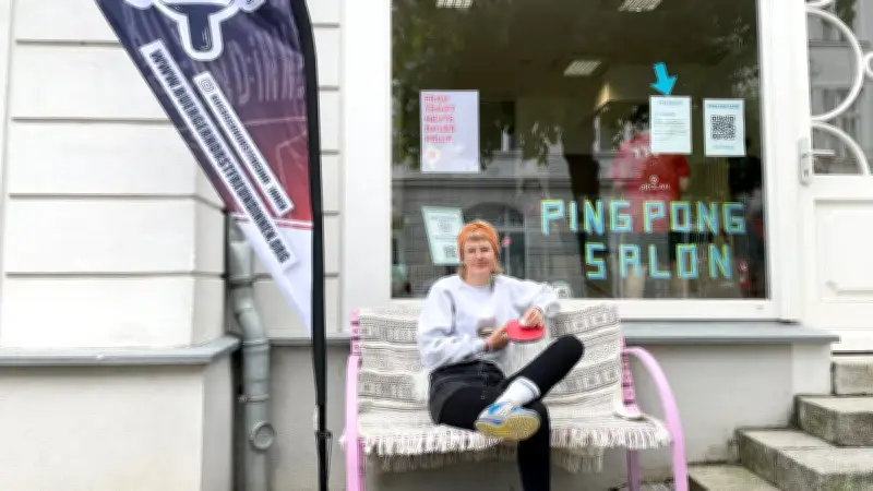Tischtennis als Türöffner: Ping Pong Salon für Engagementpreis nominiert