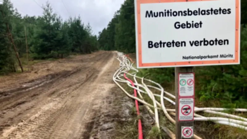 Waldbrand-Alarm bei Granzin: Feuerwehren rücken aus – Entwarnung