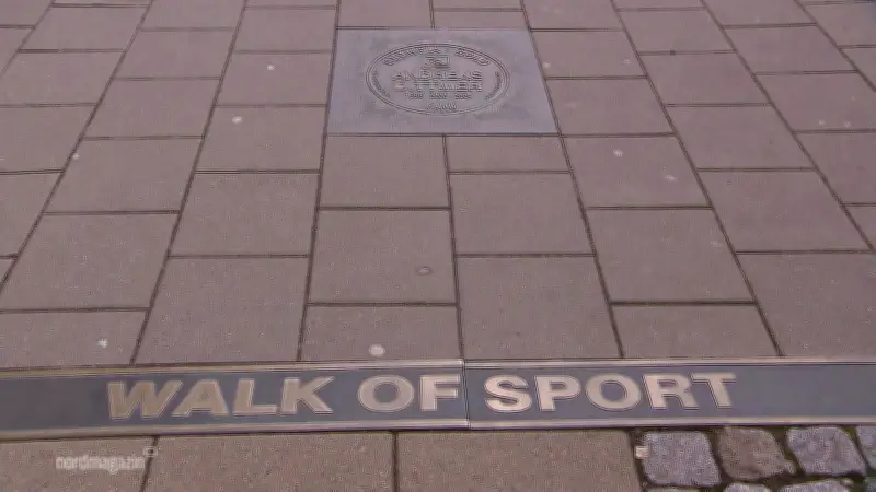 Walk of Sport: Drei neue Bronzeplatten in Neubrandenburg