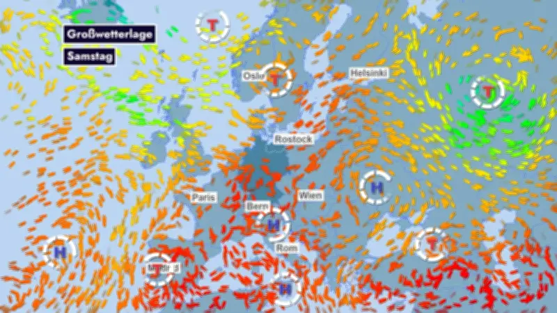 Wetter: Kaltfront bringt Abkühlung nach Mecklenburg-Vorpommern