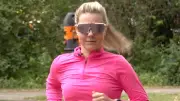Joyce Hübner läuft täglich Marathon durch Ludwigslust-Parchim
