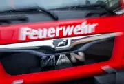 Lkw-Brand auf B96 bei Sundhagen: Straße stundenlang gesperrt