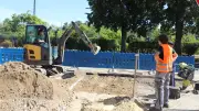 Wasserrohrbruch in Demmin: Vier Wohnblöcke von der Havarie betroffen