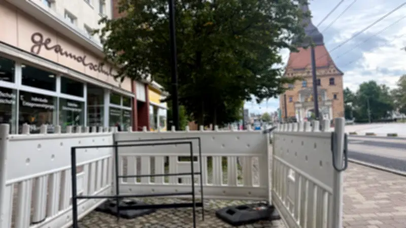 28 neue Fahrradbügel in Rostocker Innenstadt installiert