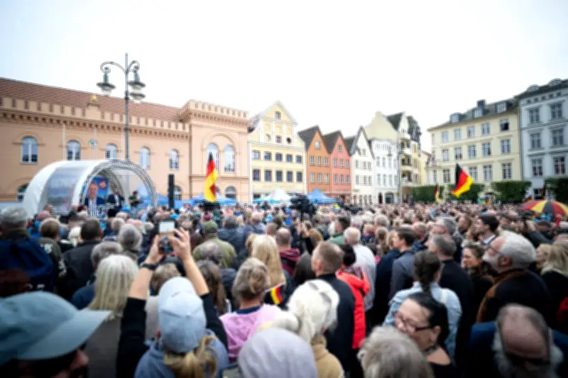 AfD-Wahlkampfabschluss in MV: Siegmund ruft zu „blauer Wende“ auf