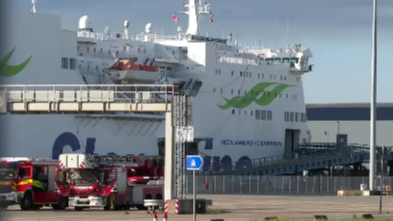 Chemie-Alarm auf Stena-Fähre: 200 Menschen evakuiert