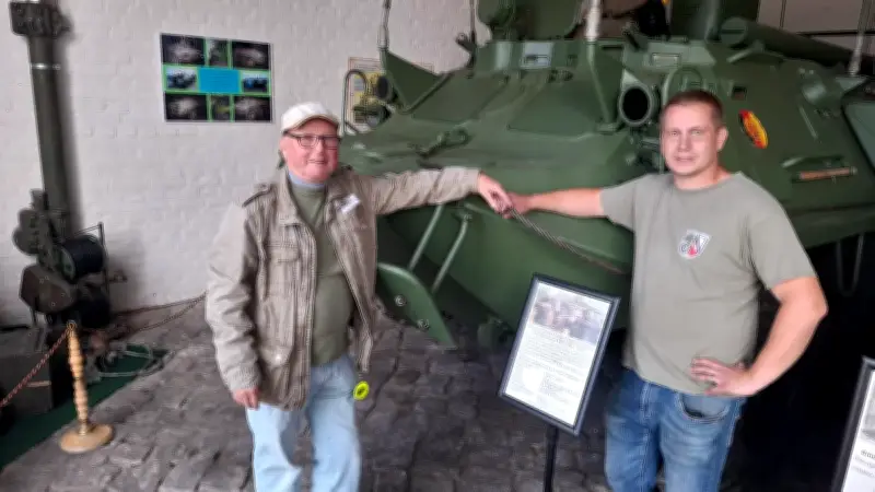 Eggesin: Museum zeigt restaurierten SPW 60 PB beim Oldtimertreffen