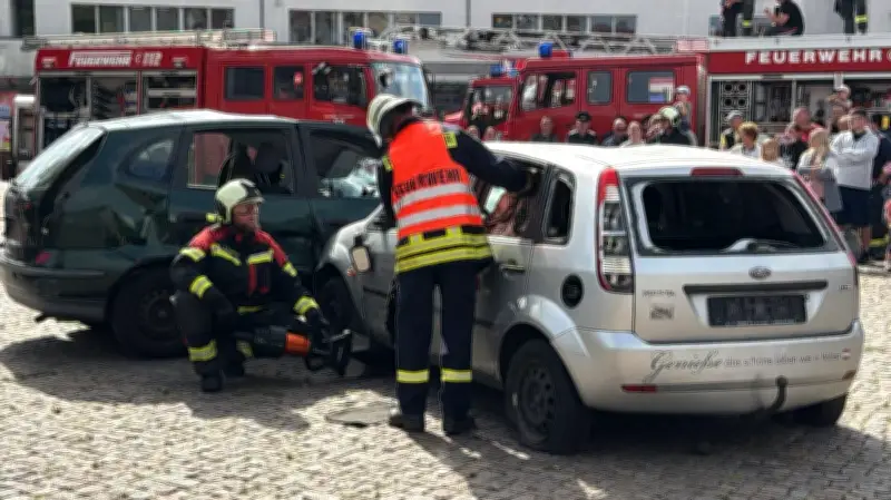 Erster Blaulichttag in Friedland: Feuerwehr zieht positives Fazit