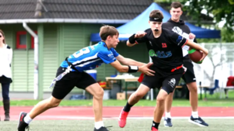 Flag Football: Sharks-U14 wird Zweiter beim Heimturnier in Neubrandenburg