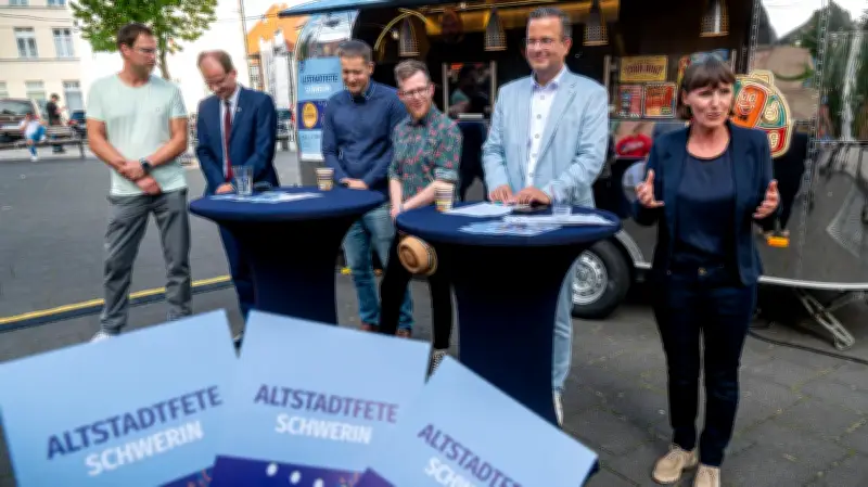 Neue Altstadtfete: Schwerin feiert vom 9. bis 11. Oktober