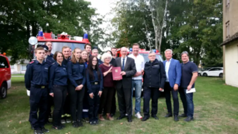 Neues Muster-Feuerwehrhaus: Siggelkow erhält 600.000 Euro vom Land