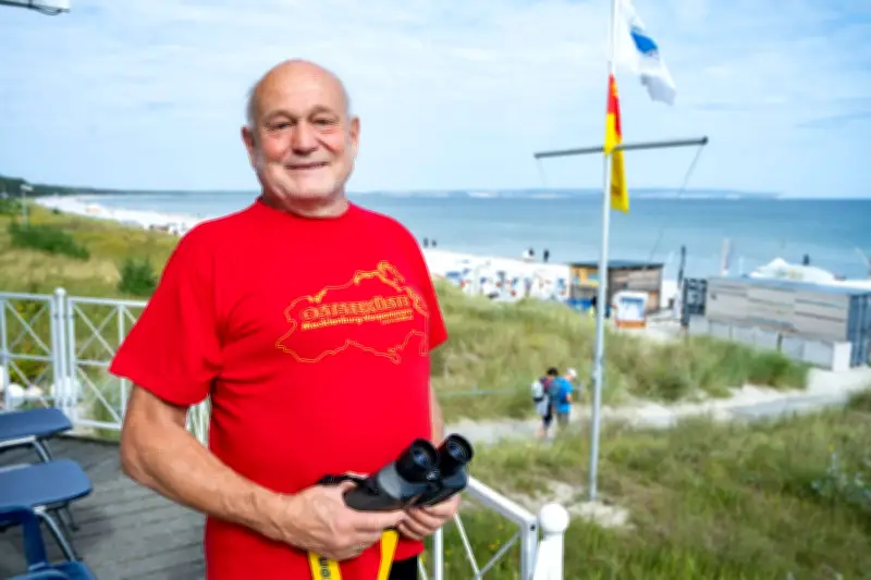 Rettungsschwimmer Holger Weiske seit 50 Jahren an Rügens Küste im Einsatz