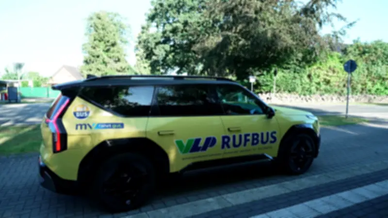 Rufbus in Ludwigslust-Parchim: 1.000 Anfragen täglich